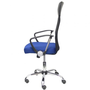 FORÖL Silla Gontar con Mecanismo Basculante, Asiento Azul y Respaldo Negro